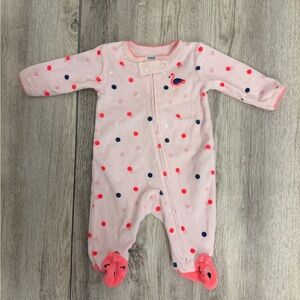 Carter's Pink Flamingo Footies One Piece